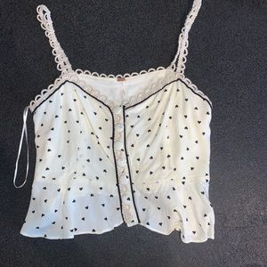 Brand new free people crop top